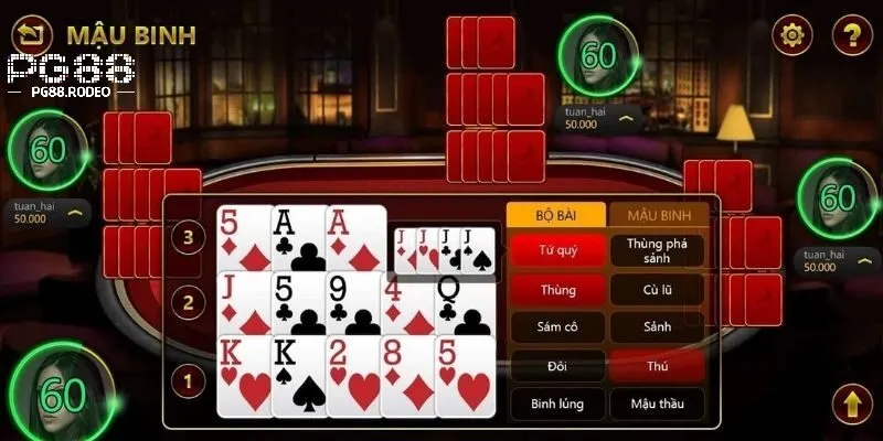 Bí quyết chinh phục mậu binh tại pg88